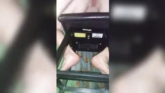 Anal inside the highball chair