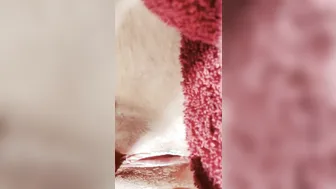 Mommy tries to got off QUICK and SQUIRTS with her dildos..shh