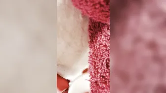 Mommy tries to got off QUICK and SQUIRTS with her dildos..shh