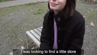 Outdoor Agent Italian dark hair getting her vagina covered into spunk inside the spoons position