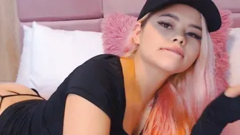 Whore Riding Her Dildo