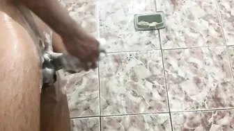 GUIDED wank for the hottest dark haired with a lot of foam on the cock
