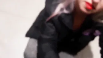 Restaurant porn video – Head into MC Donalds Restroom