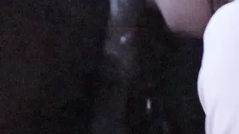 Adorable girlfriend sucking off cock while Netflix and chill