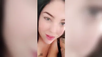 Horney goddess housewife has a little fun whe husbands away