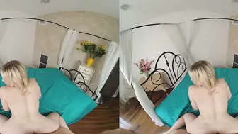 Natural Blonde Melody Marks Provides Full Satisfaction VR Porn