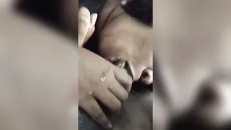 Moma sucking off daddy cock the right way