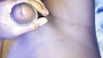 she blows my nipples and makes my penis very soak