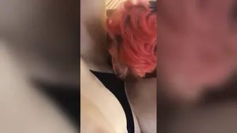 Daddy eats my snatch then fucks me rough