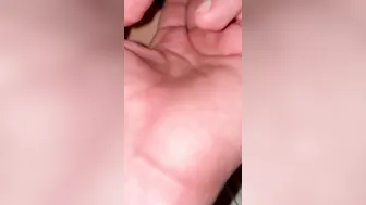 First time gets finger bang nailed