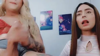 Busty Shemale Dick Get Suck By Her Friend