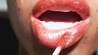 Lipstick Bdsm JOI pov Black Naughty MOUTH BONDAGE Fem Dom