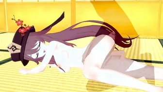 Genshin Impact HU TAO best pyro animated character (3D PORN)