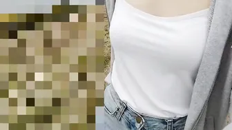 Ass Walking porn video – 【屋外露出】散歩中我慢できずにおっぱいぽろりしちゃう