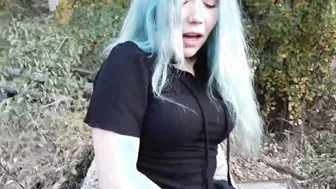 Pissed on the Hands of some stranger chick and BANGED her into the Mouth