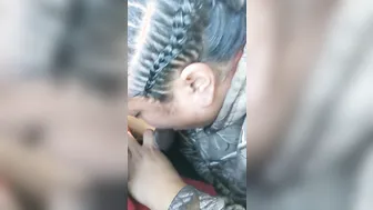 Worksite blowjob