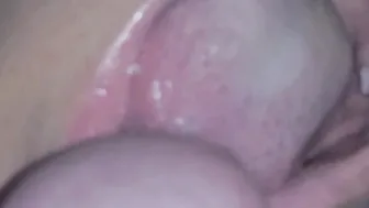 Slow Mo porn video – She feels my fresh cum slowly running inside her mouth