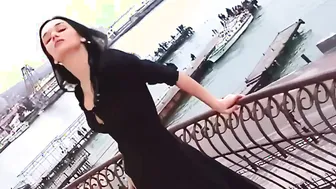 Dark Hair Eighteen Katie Fey Pose And Stripping Inside Underwear Compilation