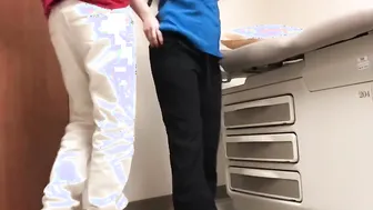 (Sneaky Work Sex) Gangster fucks Nurse inside Doctors Office on her lunch break