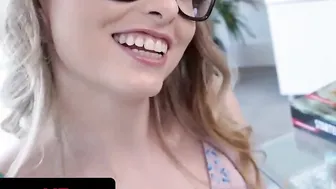 Hot Step porn video – Sis Loves Me - Nerdy Pale Hot Bounces Her Pale Plump Booty On Her Step Brothers Rough Dick
