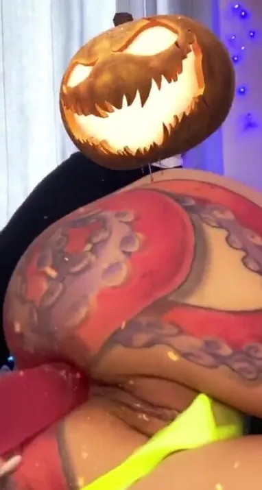 Halloween Anal Porn - Halloween anal pumpkin butthole destroying 4kPorn.XXX