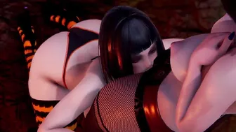 Futa Halloween Hinata Fucks Sarada [Futanari]