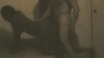 African Grind Therapy Interracial Plowed Caught on Webcam
