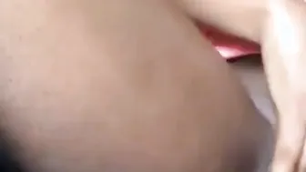 fucking herself with a hairspray bottle
