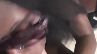 Amateur Group Sex with African Whore and skank Big Tit Cougar