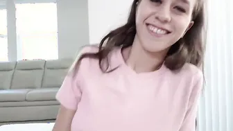 SisNeedsMe - Vulgar stepbro making his small stepsis suck on his meaty boner