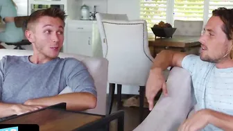 Tricked porn video – 2 Turned On Stepbrothers Put On Masks To Trick Their Adorable Assed Stepsisters And Lick Them From Behind