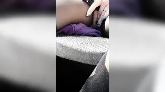 Outside Snatch Play with New Nail Job