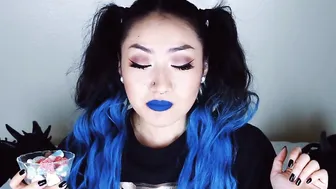 Alicia Hebi -- Eating Halloween Gummies (Not Porn)
