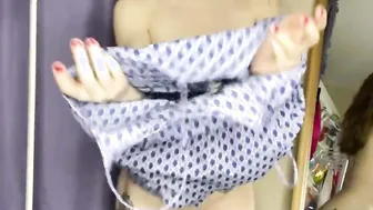 Trying on sundresses with out underwear for you (4K)