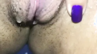 he urinates inside his friends shower. lovely shower
