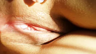 I Let Him Play Around With My Leaking Cunt. Intense Close Up Twat. Real pov