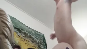 College Boy Looks Possessed as He Dumps Cum inside Heather Kane