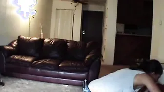 Huge Titted Gf banged inside a cozy room with a african dude