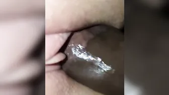 African Stud Penetrating A Lusty Doll - Closeup