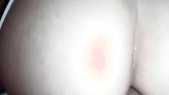 Anal cummed inside the butt