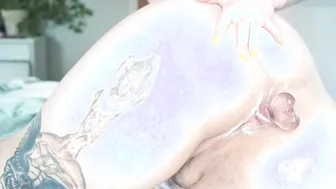 Fucking my CREAMY ASSHOLE