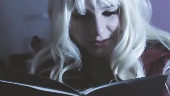 Misa misa uses the deathnote with her boss and then masturbates follow her instagram @mingalilea