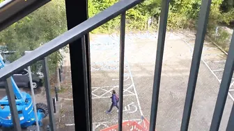 Vehicle Park Stairs Risky Outdoor Nailed