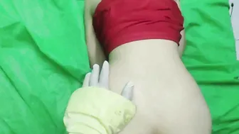 اح اوووف ياكسى شوف جارنا نومنى على بطنى وفتحلى طيزى اووى