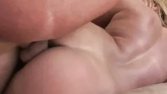 Blonde fucker submits to everyone