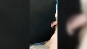 Her BF licks her booty with passion