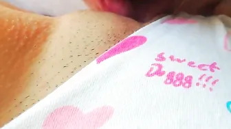 Helped my stepsister to have an orgasm with cunnilingus (Squirt Orgasm sixty-nine)