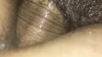 Very leaking and close anal pounding point of view 