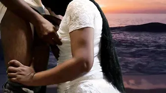 බොස්ගෙ මිටිමකට රට ගිහින් ඉර බහින හැන්දැවේ මුහුදේ තියන් මට හුකපු හැටි / Sunset Pounded with my Boss