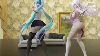 【MMD R-18 year old SEX DANCE】HOT DELICIOUS BOOBIES SWEET INSANE SATISFACTION SWEET SATISFACTION BUTT DANCE 甘いお尻 [MMD R-18]
